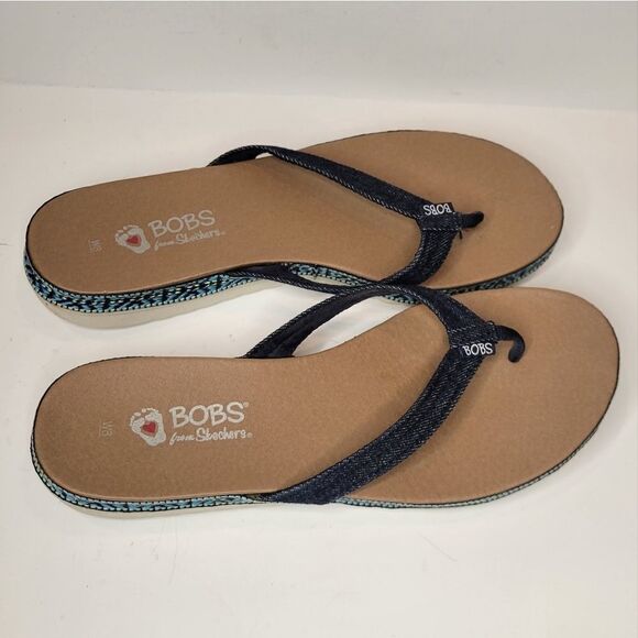 Skechers Bobs Sunkiss Star Fish Sandals - Picture 1 of 6
